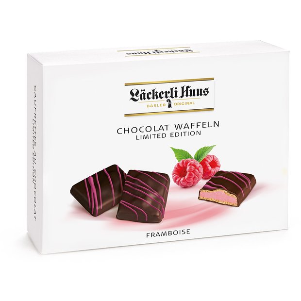 Chocolate wafers with raspberry, 195g