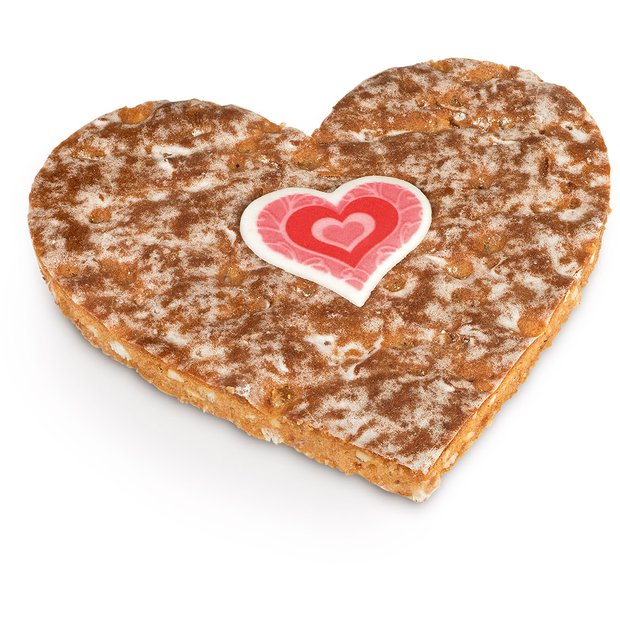 Läckerli heart with decoration 45g