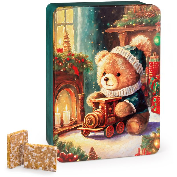 Tin Christmas Bear 670g